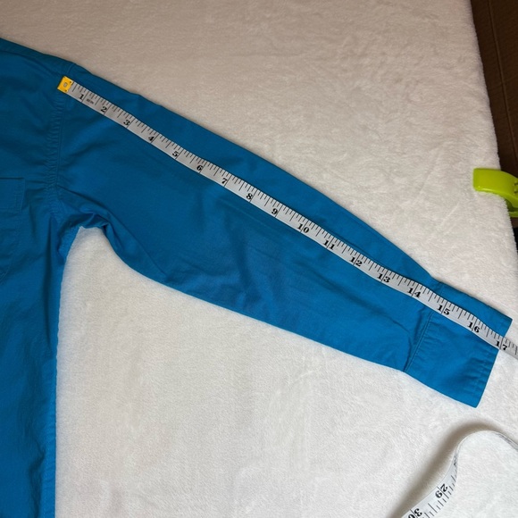 Cinch Vibrant Blue Casual Button-Down Shirt - Picture 6 of 9